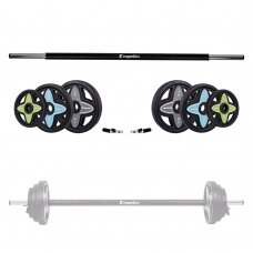 Body Pump grifo ir svorių rinkinys inSPORTline PumpStar 2-20kg