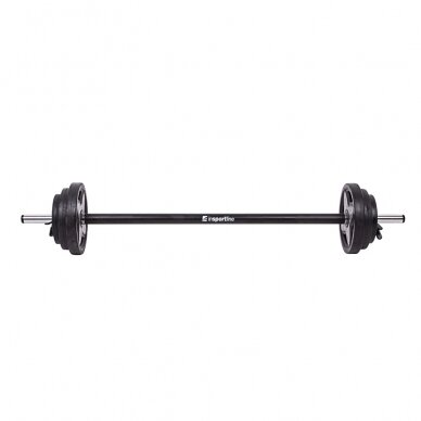 Body Pump grifo ir svorių rinkinys inSPORTline PumpStar 2-20kg 1