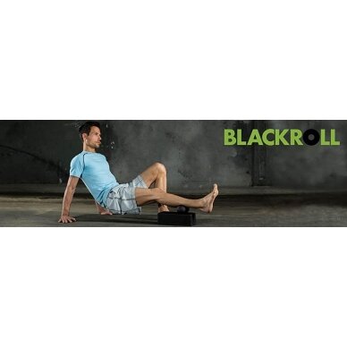 Dvigubas masažo kamuoliukas Blackroll DUOBALL, 8 cm 3