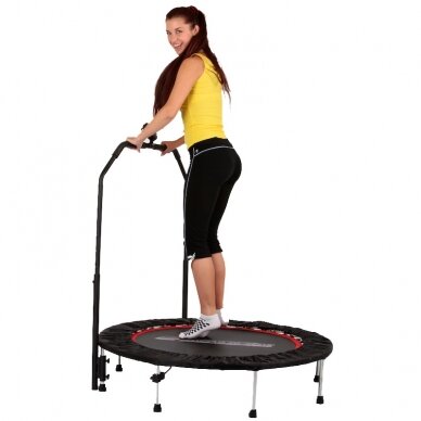 Fitneso batutas su rankena ir skaičiuokle inSPORTline PROFI Digital 122 cm 4