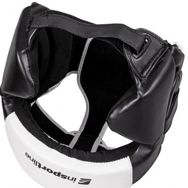 Galvos apsauga inSPORTline Truluck - Black-White L 5