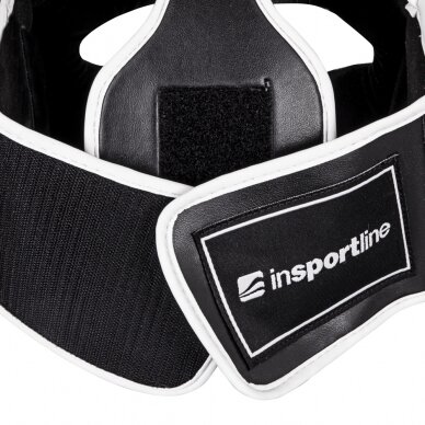 Galvos apsauga inSPORTline Truluck - Black-White L 4