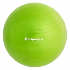 Gimnastikos kamuolys + pompa inSPORTline Top Ball 55 cm - Green