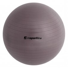 Gimnastikos kamuolys + pompa inSPORTline Top Ball 65cm - Dark Grey