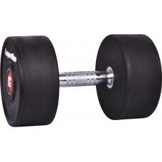 Gumuotas hantelis inSPORTline PRO 32kg