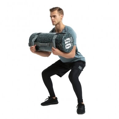 Jėgos maišas su rankenomis inSPORTline FitBag Camu 10kg 5