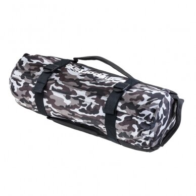 Keičiamo svorio jėgos maišas inSPORTline CamoBag 7/13,5/20kg