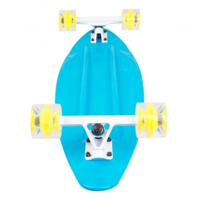 Longboardas Worker Pike 36", plastikas, ABEC 11 - Green 2