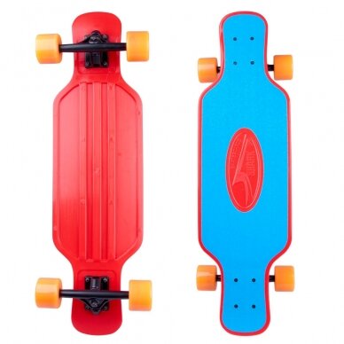 Longboardas Worker Tempy 31", plastikinis, ABEC-11