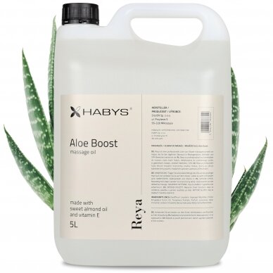 Masažo aliejus Habys Aloe Boost, 5000 ml