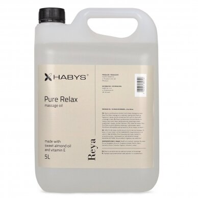 Masažo aliejus Habys Pure Relax, 5000 ml