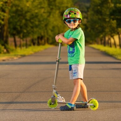 Sulankstomas paspirtukas su šviečiančiais ratukais Worker Racer Urban Boy (iki 50 kg) 3