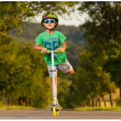 Sulankstomas paspirtukas su šviečiančiais ratukais Worker Racer Urban Boy (iki 50 kg) 4