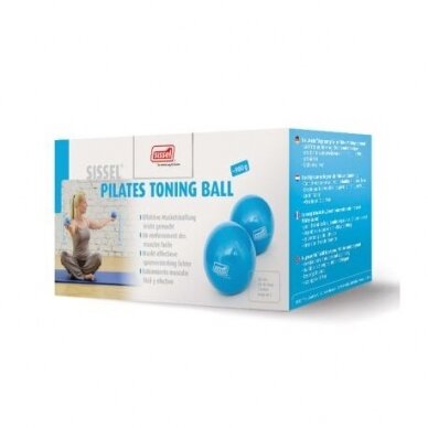 Svoriniai kamuoliai SISSEL® Pilates Toning Ball, 450 g 3