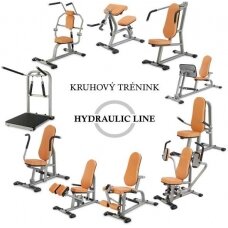 Treniruoklis bicepsams HydraulicLine CBC400 PRO (juodas)