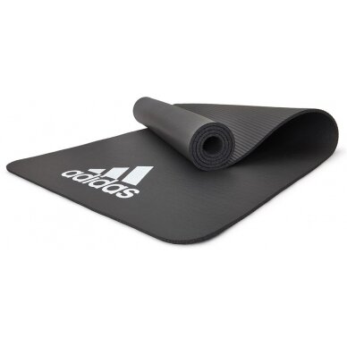 Treniruočių kilimėlis Adidas Fitness 7 mm, pilkas 1