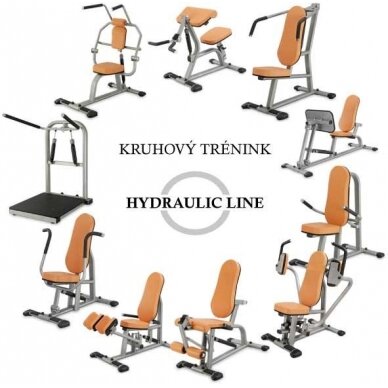 Treniruoklis bicepsams HydraulicLine CBC400 PRO (juodas) 1