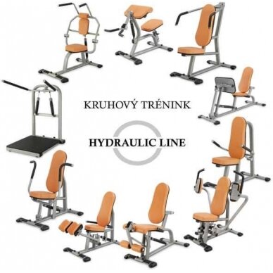 Treniruoklis krūtinėi HydraulicLine CPD800 PRO (juodas) 1